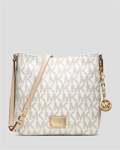 michael kors jet set crossbody white